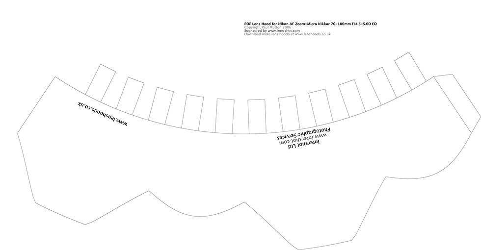 Streulichtblende oder Gegenlichtblende als PDF